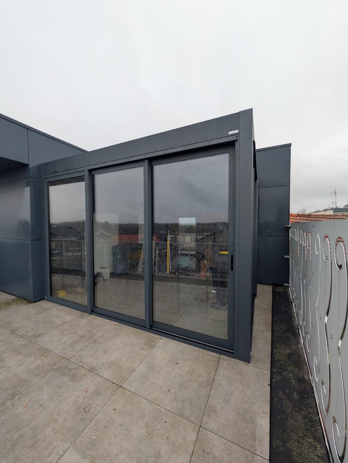 Châssis aluminium Viva Store, profilés fins